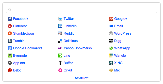 AddToAny Share Buttons - Cloudflare Apps
